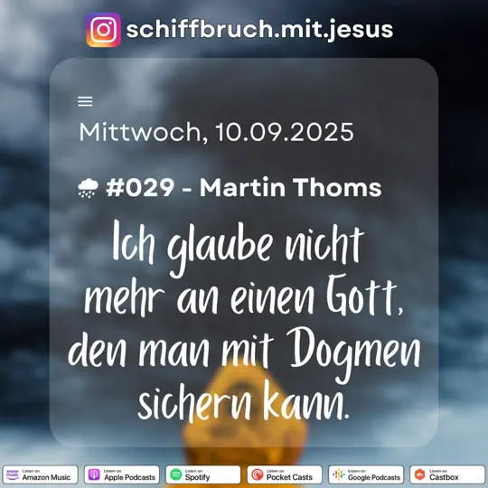 Coverbild Schiffbruch mit Jesus